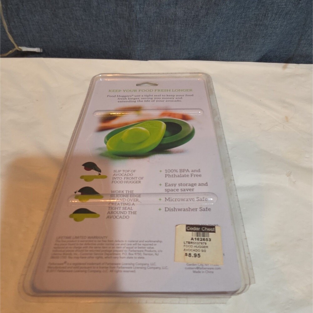 Farberware Food Huggers Silicone Avocado Saver 2-Pack BPA-Free - Picture 10 of 16